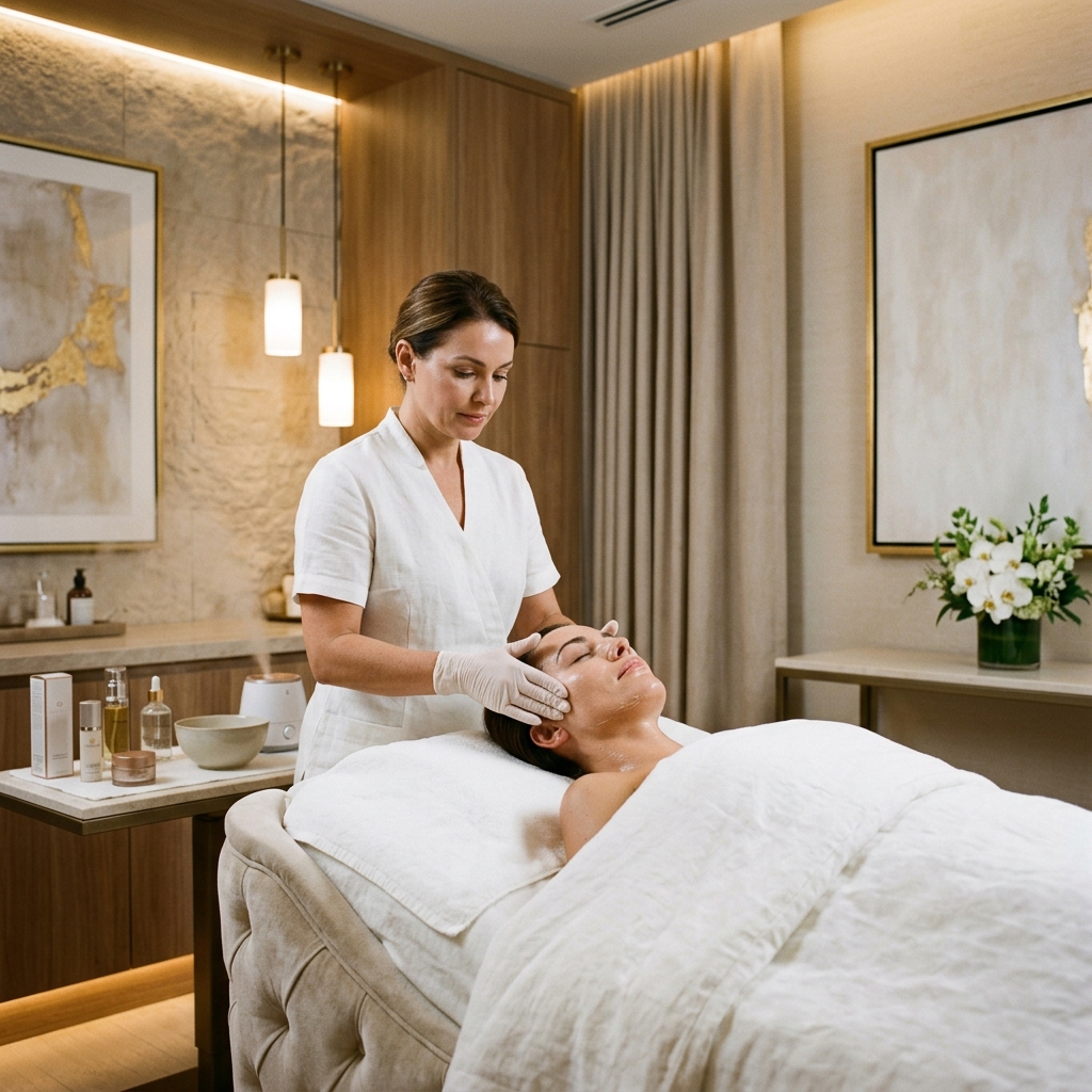 Premium facial treatment